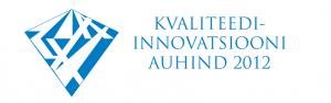 Kvaliteediinnovatsiooni auhind 2012. Logo